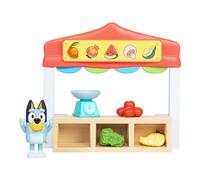 BlueY Mini set da gioco per contadini, include statuetta da bingo con articolazioni mobili, borsa della spesa e accessori