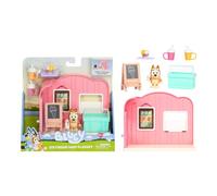 Bluey Mini set da gioco per gelateria. Include statuetta da bingo con articolazi