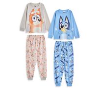 Bluey Multicolore Multi Character Confezione multipla da 2 pigiami a maniche lun