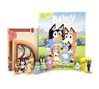 Bluey My Busy Books - Storybook, 10 figurines, playmat
