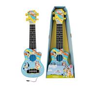 Bluey My First Ukulele Guitar | Ukulele acustico per bambini principianti con 4 corde in nylon | Giocattolo musicale per ragazzi e ragazze | Impara a suonare musica con Bluey | Gioco di ruolo