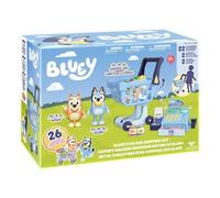 Bluey My Size - Set di 22 accessori per la spesa e il registratore di cassa, Bluey e Bingo
