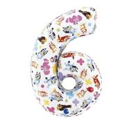 Bluey - Palloncino numero 6, 66 cm