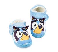 BlueY Pantofole Bambini Bambini | Ragazze Ragazzi Animato Blu Heeler Cucciolo 3d Orecchie Scarpe Da Casa | Cinturino Di Supporto Con Suola Sintetica | Programma Televisivo Per Bambini