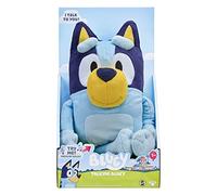 Bluey - Peluche, alto 30 cm, pupazzo ufficiale parlante da collezione, gigante
