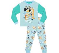 BlueY Pigiama | Bingo Pigiami Bambino | Manche Longue Pigiamone Bambino | Blu 3-4 Anni