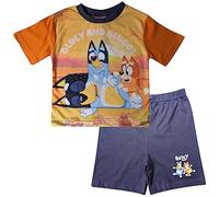 Bluey Pigiama corto bambino, Bluey - Shorty Arancione, 3-4 Years