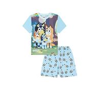 Bluey Pigiama corto da bambino, Blu, 5-6 Years