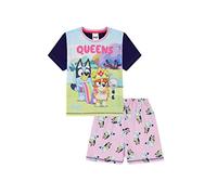 Bluey Pigiama corto Queens da bambina, rosa, 2-3 Years