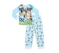 Bluey Pigiama lungo da bambino, Blu, 3-4 Years