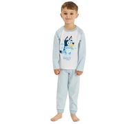Bluey Pigiama per ragazzi Personaggio Biancheria da notte, Bluey A righe, 5-6 Anni