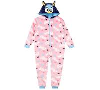 BlueY Pigiama | Pigiama Bambina | Pigiamone Intero Bambina | Pigiamone Ragazza | Rosa 4-5 Anni