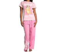 BlueY Pigiama Pigiama Donna | Pigiami Donna Cotone | Pigiami Mamma | Rosa XXL