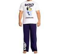 BlueY Pigiama | Pigiami Uomo Invernali | Pigiama Uomo Cotone | Pigiami per papà | Blu S