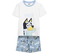 BlueY Pijama Infantil Blanco-Marca EAN: 8445484498721-Talla: 2 Años Pigiama Bianco, Blu, 3 Anni Unisex-Bambini e Ragazzi