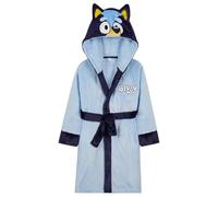 BlueY Pile Accappatoio Bambina con Cappuccio e Cintura Allacciata - Regalo Bimba