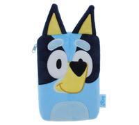 Blueprint Collections Bluey - Astuccio in peluche, morbido astuccio con cerniera