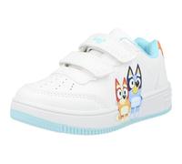 Bluey Scarpe da bingo per bambini, scarpe da ginnastica per ragazzi e ragazze, merchandising ufficiale, scarpe per bambini, taglia 38-42, bianco, 28 EU