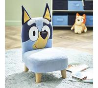 Bluey Sedia imbottita per bambini, comoda seduta per bambini, per camera da letto, asilo nido e sala giochi, tessuto morbido, costruzione robusta
