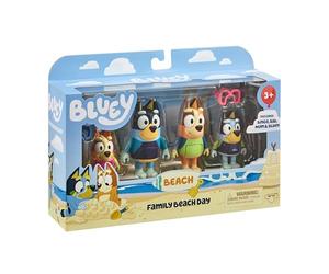 BlueY Set di 4 statuette, statuette e Bingo da 6,3 cm, con accessori di Bandit e Cile