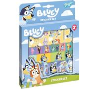 Bluey - Set di adesivi - Avventura e creatività in ogni adesivo | Perfetto mix di divertimento e sviluppo per ogni momento fai da te, 17,50/1,50/24,50, multicolore
