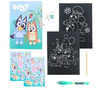 BlueY Set di Cancelleria, Include Carta da Disegno, Quaderno, Penna, Adesivi e Lucchetto con Chiavi, Set di Cancelleria Regalo per Bambini