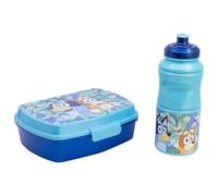 Stor Bluey, set di contenitori rettangolari e bottiglia sportiva, 380 ml