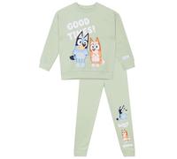 BlueY Set Felpa E Joggers Set Felpa E Joggers Da Ragazzo In Coordinato | Merce Ufficiale | Verde | 7-8 Anni