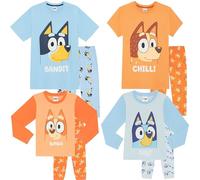 Bluey Set Pigiama Famiglia per Bambini - Taglia 12-18 Mesi: 86cm
