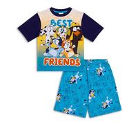Bluey Set pigiama per bambini, pigiama per bambini, pigiama per ragazzi, comodo set da notte per bambini, abbigliamento da notte per bambini, morbido pigiama per ragazzi, Blu, 7-8 Years