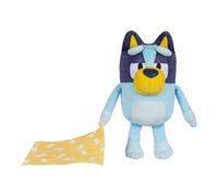 Bluey Sleepy Time - Peluche con coperta, premere la pancia per ascoltare 7 frasi divertenti, canta insieme alla canzone a tema, così morbido realizzato con tessuti di lusso e cuciture dettagliate |