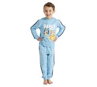 Bluey Tuta da ragazzo con cappuccio, pantaloni da jogging con cappuccio, abbigliamento da salotto, Bluey Tuta Blu, 5-6 Years