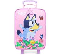 BlueY Valigia Bambino Pieghevole Trolley a Mano su 2 Ruote Bagaglio a Mano Estensibile Maniglia Accessori da Viaggio 46x30x18cm 15L S (L46cm x W30cm - 15L, Rosa)