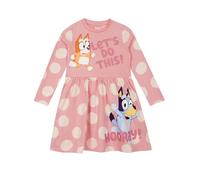 BlueY Vestito Ragazze | Abbigliamento Bambini E Ragazzi | Vestiti Bambina Bingo | Rosa 6-7 Anni