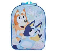 Bluey Zaino da scuola per bambini e ragazzi e ragazze, Blu, Taglia unica