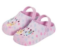 BlueY Zoccoli Rosa Bambini con ciondoli, Sandali da Interno ed Esterno con Cinturino alla Caviglia, Scarpe da Spiaggia