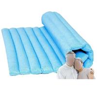 BLUEZY Cuscino Antidecubito, Materasso di Decubito per Anziani Materasso da Pressione Schiena Natica Paziente Anziano Traspirante Materasso Antidecubito Riutilizzabile per Uso Domestico A,L60cm*W70cm