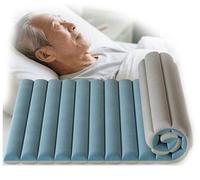 BLUEZY Cuscino Antidecubito per Letto, Antidecubito Materasso Alternata Rilievo di Pressione, Traspirante, Cuscino per Supporto Coccige, Materasso da Pressione per La Cura del Letto A,L120cm*W70cm