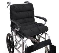 BLUEZY Cuscino per Schienale per Sedia A Rotelle, Cuscini A Pressione per Piaghe da Decubito sul Fondo, Cuscino con Schienale Antidecubito Cuscino Ortopedico per Carrozzina B