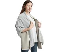 BLUEZY EMF Poncho Blanket 5G, Tessuto Faraday Coperta Protettiva Radiazioni RF/Microonde Protezione per Prevenire Le Radiazioni/WiFi Grembiule di Protezione Schermatura dalle Elettromagnetiche A