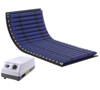 BLUEZY Materasso Antidecubito, Materasso A Pressione d'Aria Alternata con Pompa, Materassino Gonfiabile Materasso da Pressione Schiena Natica per Anziani E Pazienti Costretti A Letto A,Style 1