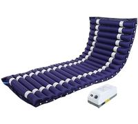 BLUEZY Materasso Antidecubito, Materasso Anti-Piaghe da Decubito, Materasso Ad Aria con Bolle Alternate E Pompa Regolabile, Impermeabile Traspirante Materasso per La Cura degli Anziani B