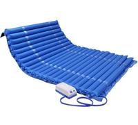 BLUEZY Materasso Antidecubito per Anziani Materasso A Pressione d'Aria Alternata con Pompa, Materasso Antidecubito E Materasso Ad Aria, Materasso da Pressione Schiena Natica W120cm