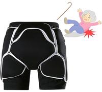 BLUEZY Pantaloncini di Protezione Dell'anca per Anziani, Protezione per L'anca per Le Cadute di Anziani Prevenzione delle Lesioni da Caduta Supporto per L'anca Traspirante A,M