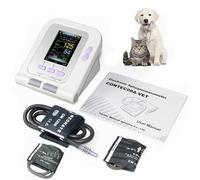 BLUEZY Sfigmomanometro Digitale, Polsino per Monitor della Pressione Sanguigna A LED Veterinario Digitale, 3 modalità, Bracciale Pressione Sanguigna per Cani/Gatti/Animali Domestici