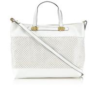 blugirl handbags Two Handles Bag, Borsa a Mano Donna, Bianco (White - White), 39x31x10 cm (B x H x T)