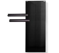 BLUGY Pack BLUGY: pannello solare 250 Wp e set di staffe di montaggio nere