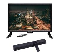 BLUGY Pack Smart TV 32" 12 V Full HD + soundbar Bluetooth, camper, vanlife