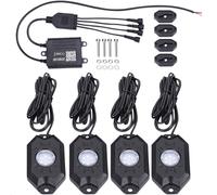 Bluhm Enterprises BL-RGBROCK4 Kit Di Luci A Roccia LED - RGB E Bluetooth