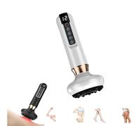Bluile Cellulite Massager,Rechargeable & Cordless Anti-Cellulite Massager,Cupping Massager for Cellulite with 12 Suction Modes,for Abdomen, Waist, Arms, Legs (1PCS-B)